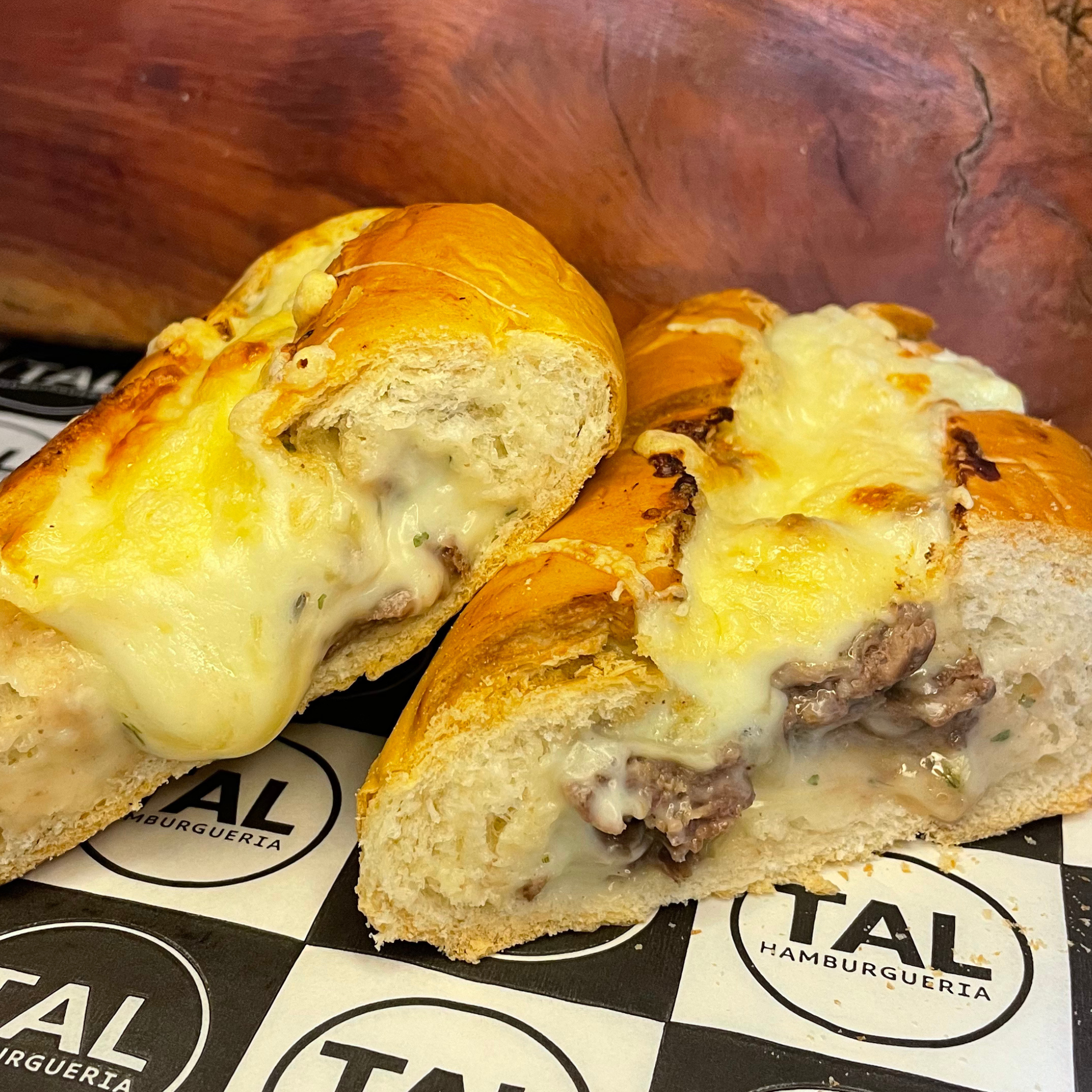 Pão de alho com Picanha